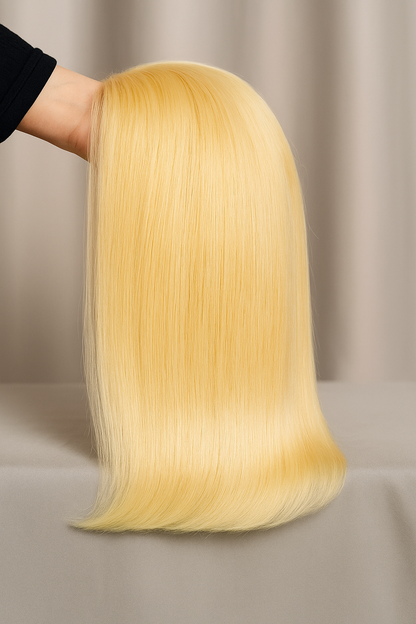 Butter Blonde Sleek Lace Wig